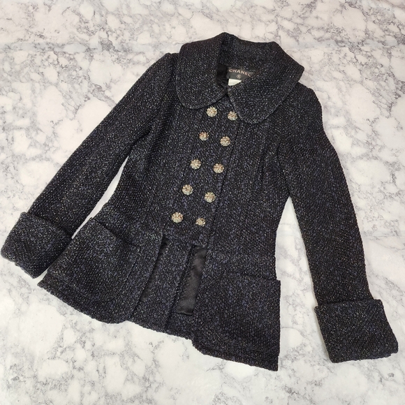 Chanel Tweed Suit Skirt Set - Picture 2 of 16